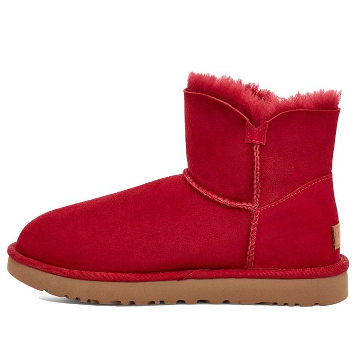 UGG, (WMNS) UGG Mini Bailey Button II Stiefel rot 1016422-KSS